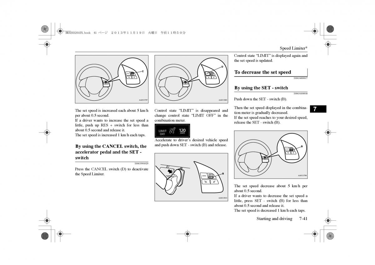 Mitsubishi Outlander PHEV III 3 owners manual / page 204