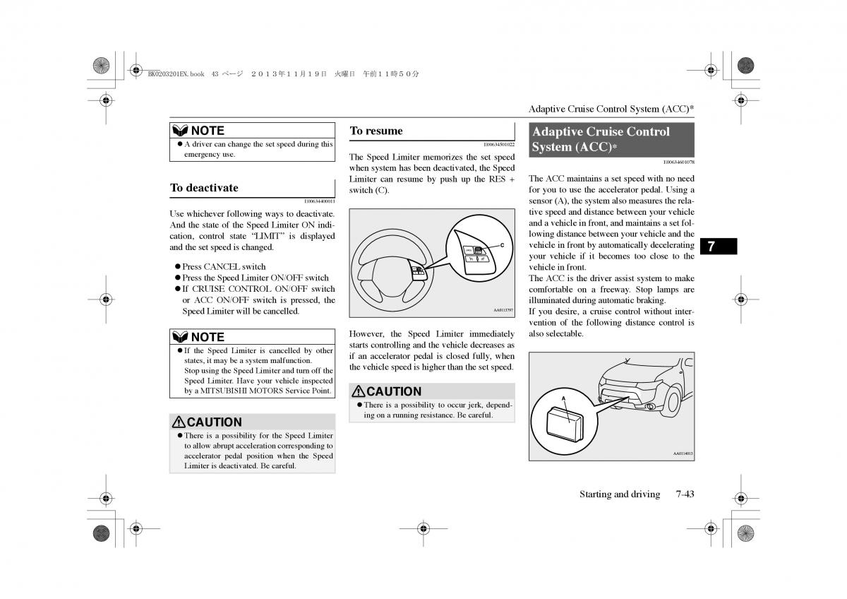 Mitsubishi Outlander PHEV III 3 owners manual / page 206