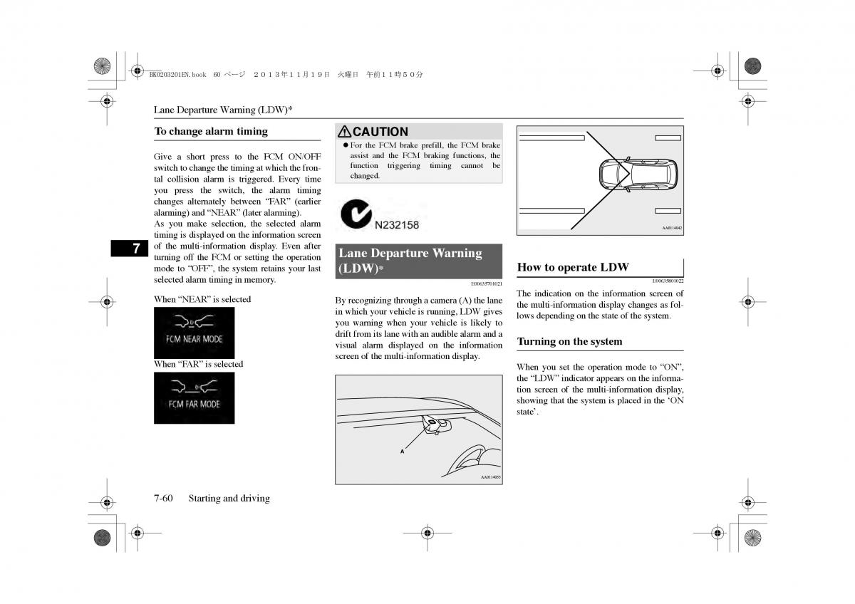 Mitsubishi Outlander PHEV III 3 owners manual / page 223