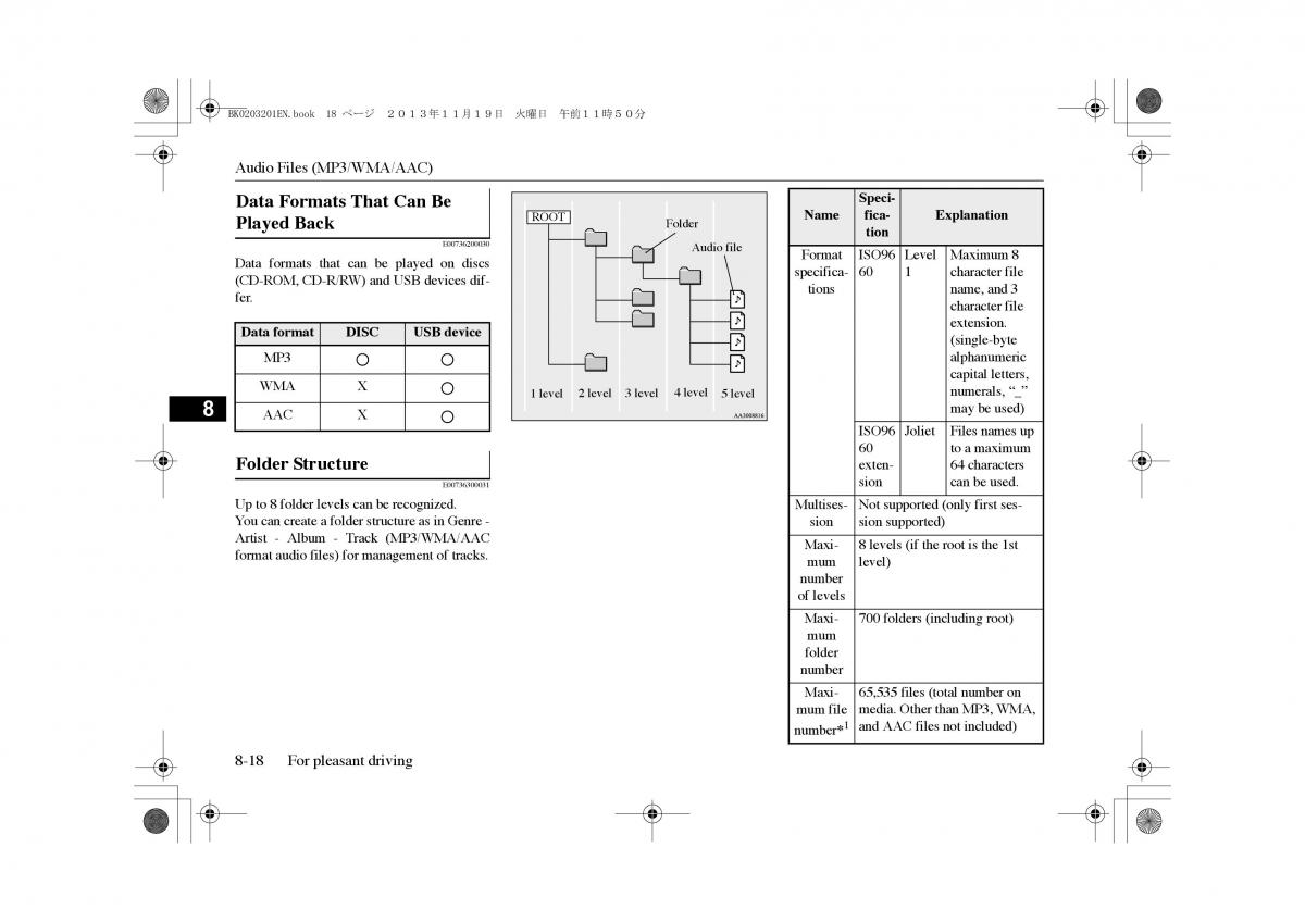 Mitsubishi Outlander PHEV III 3 owners manual / page 255