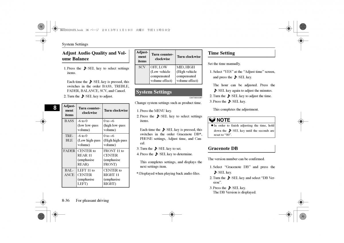 Mitsubishi Outlander PHEV III 3 owners manual / page 273