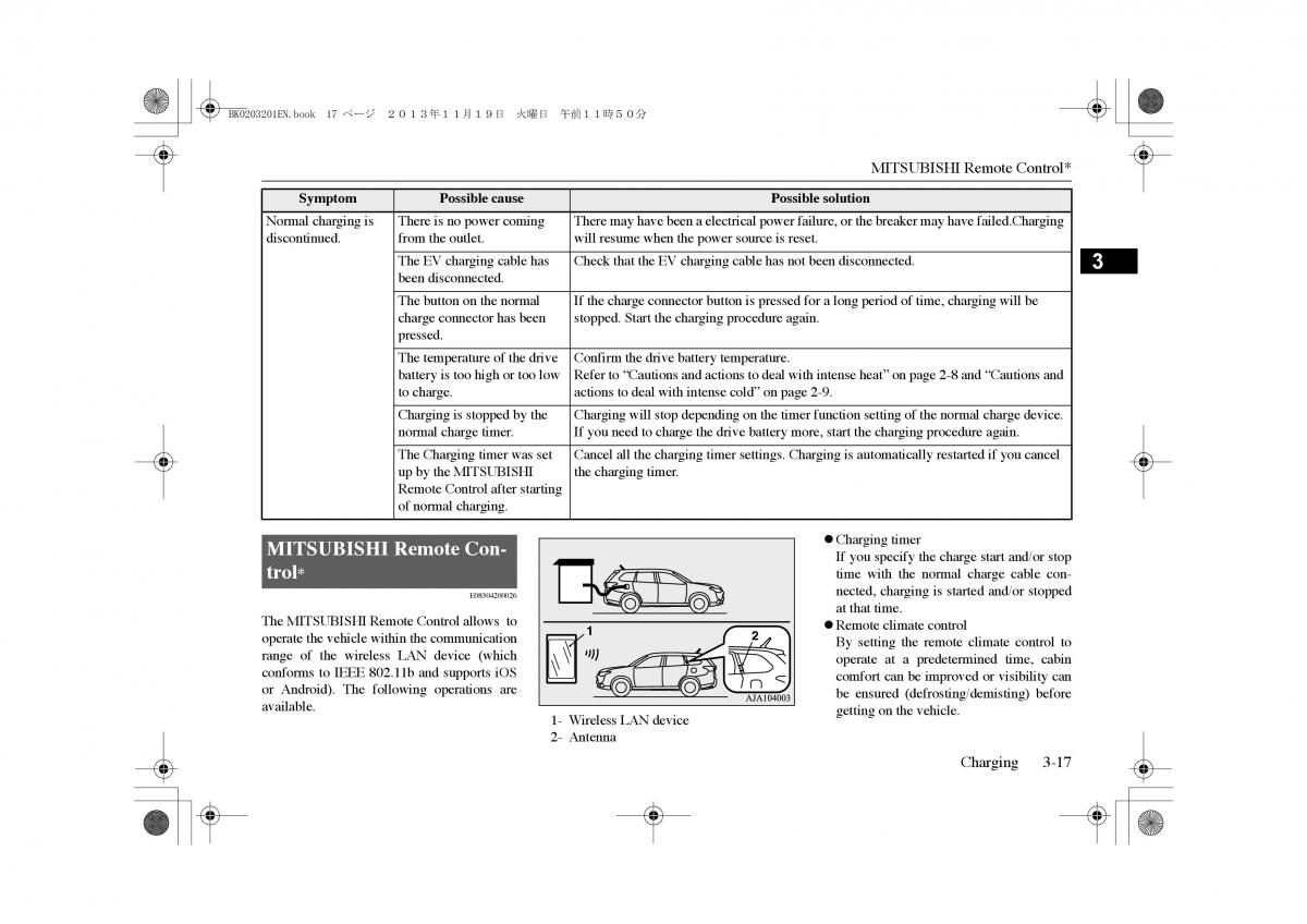 Mitsubishi Outlander PHEV III 3 owners manual / page 42