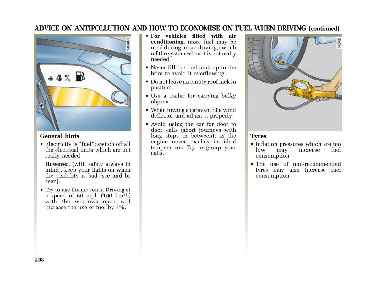 Renault Clio II 2 owners manual / page 80