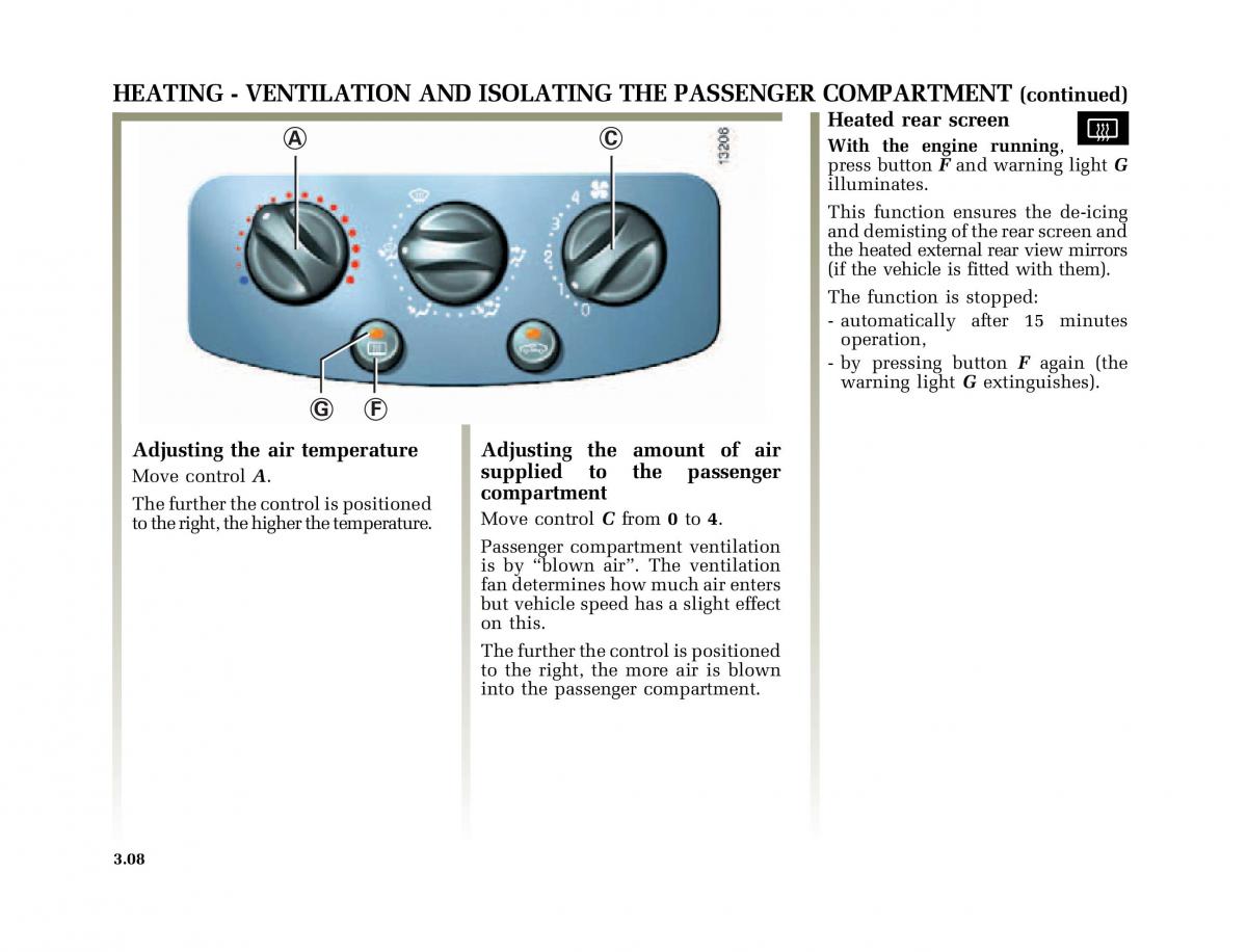 Renault Clio II 2 owners manual / page 94