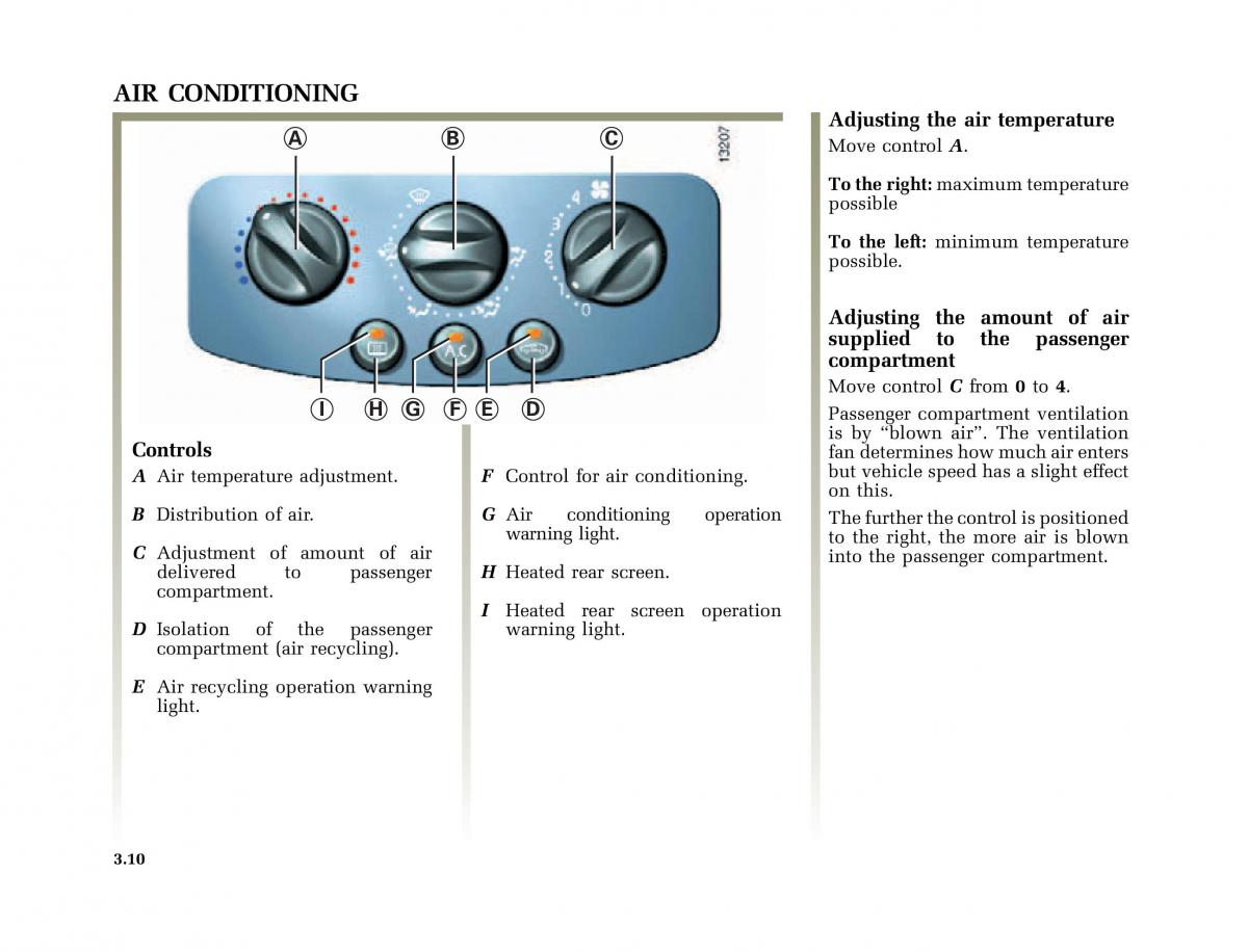 Renault Clio II 2 owners manual / page 96