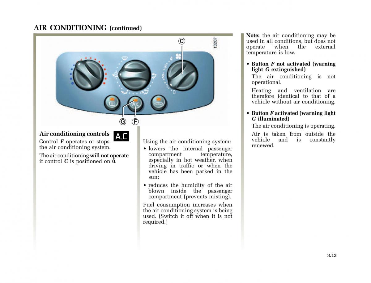 Renault Clio II 2 owners manual / page 99