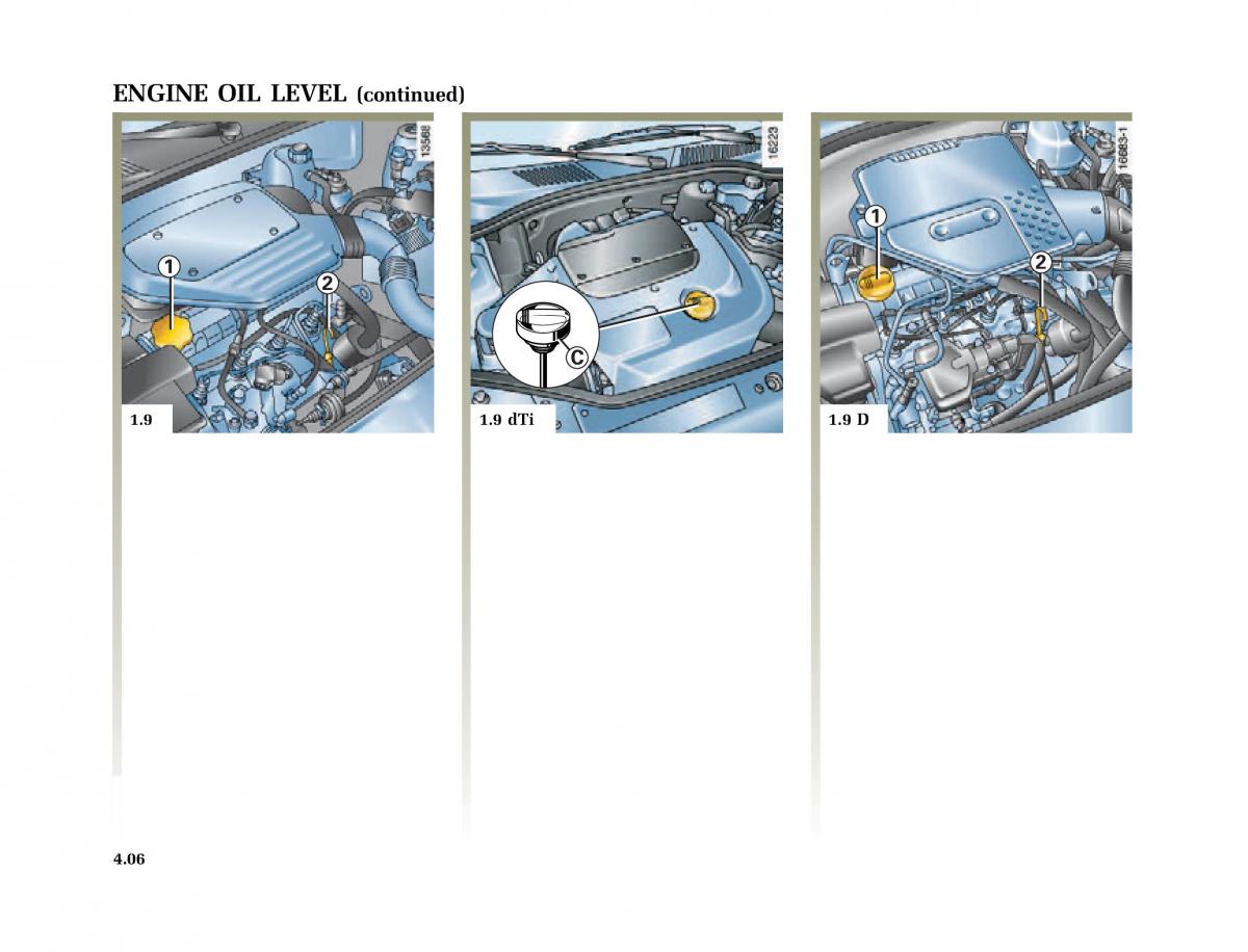 Renault Clio II 2 owners manual / page 122