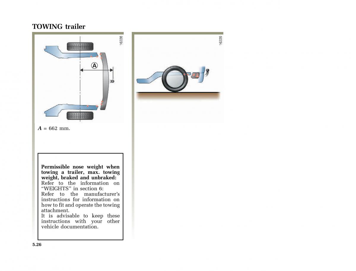 Renault Clio II 2 owners manual / page 156