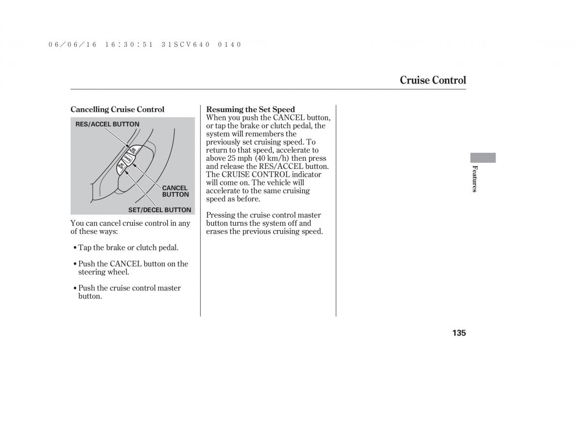 Honda Element owners manual / page 141