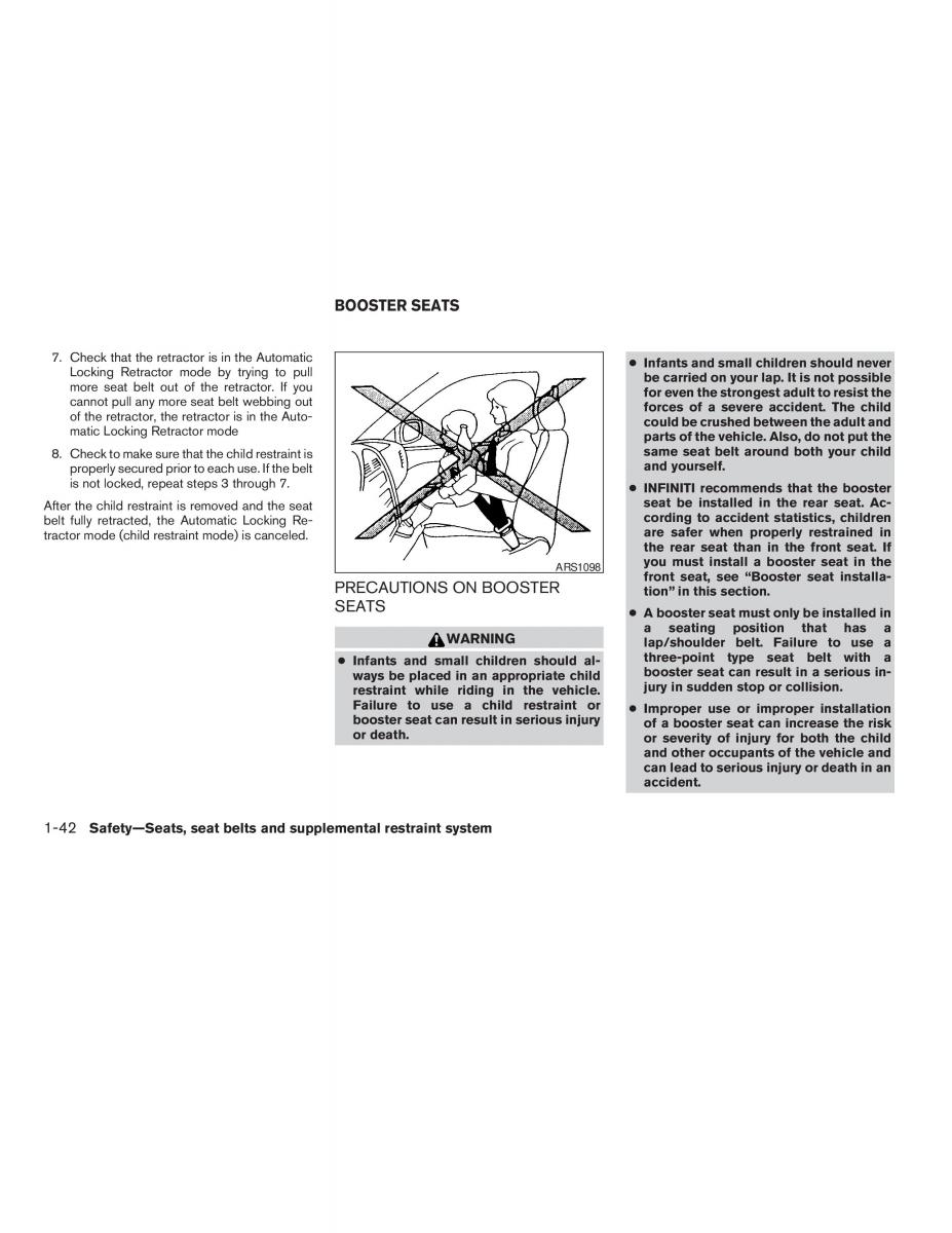 Infiniti QX56 QXII owners manual / page 58