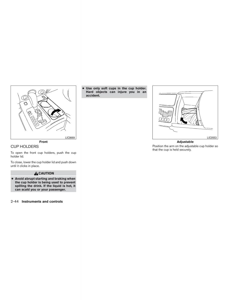 Infiniti QX56 QXII owners manual / page 126