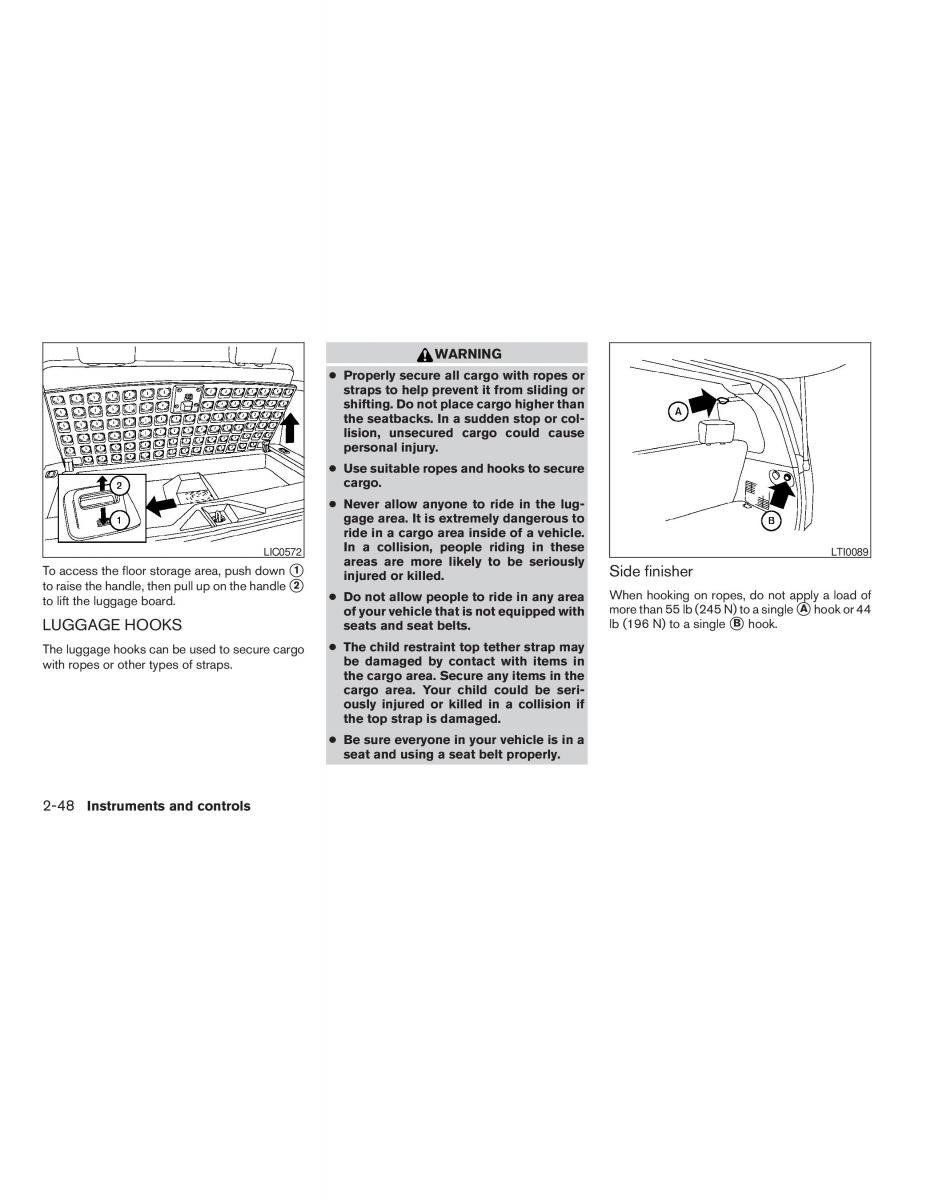 Infiniti QX56 QXII owners manual / page 130