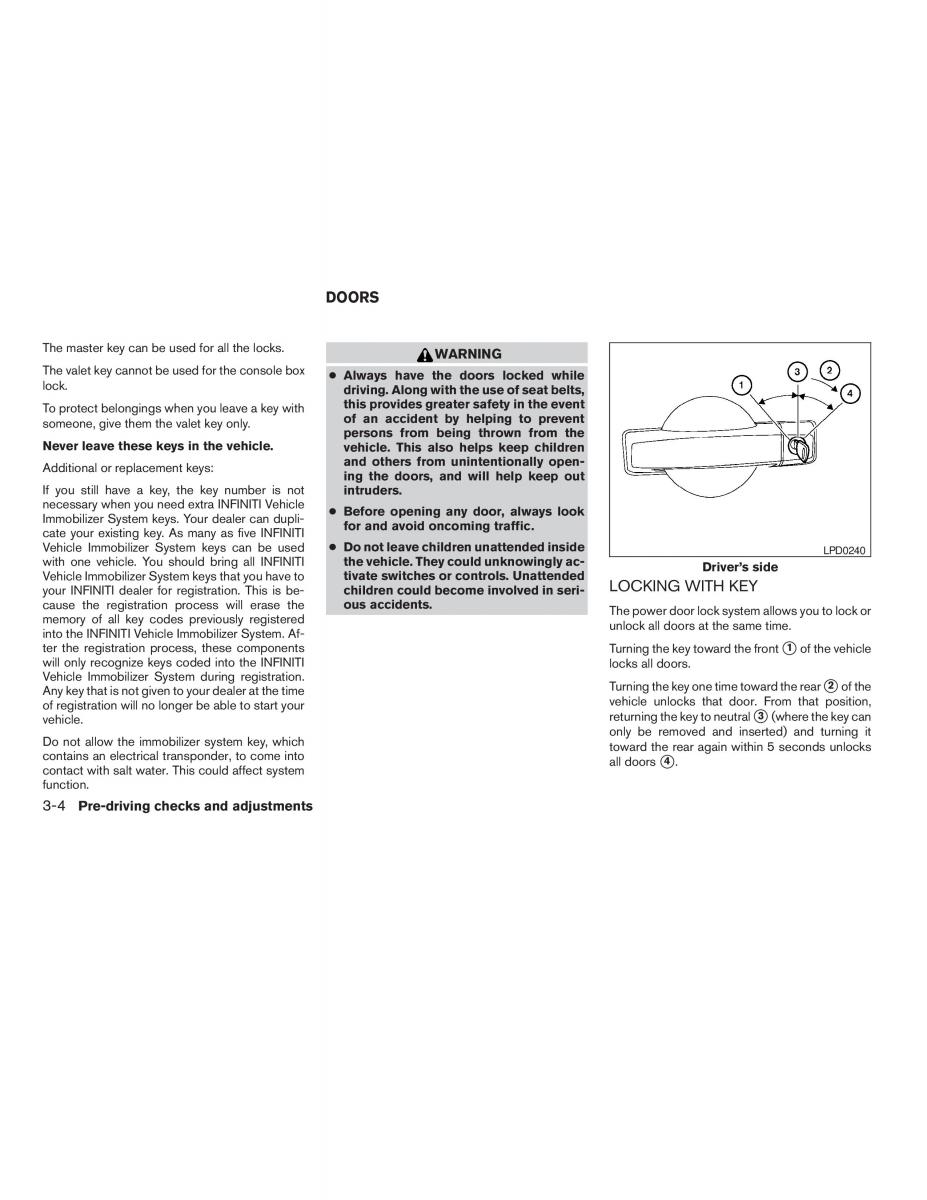 Infiniti QX56 QXII owners manual / page 148