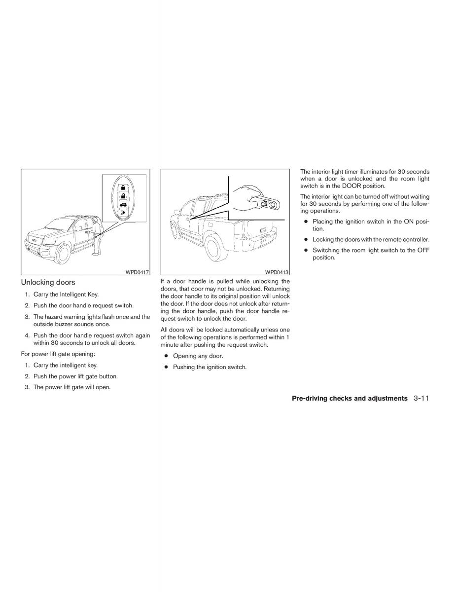 Infiniti QX56 QXII owners manual / page 155