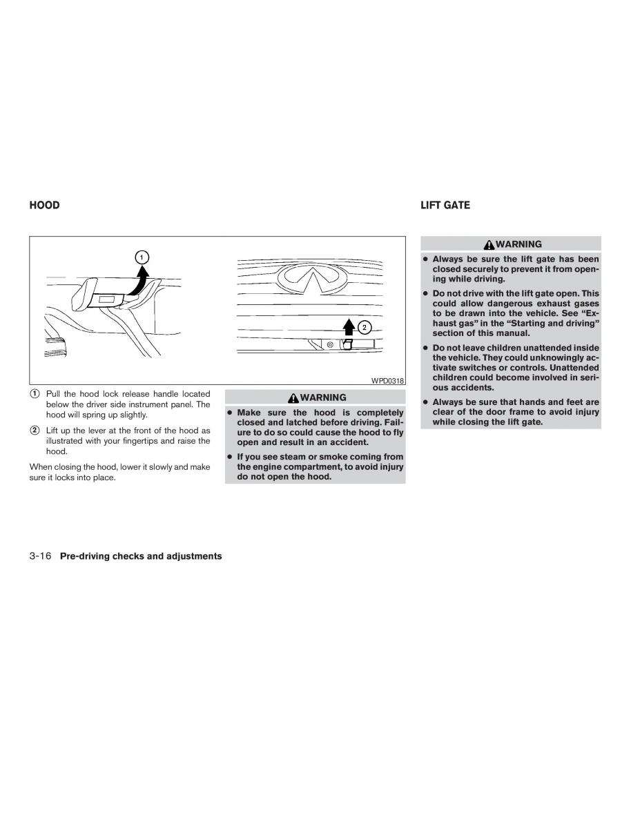 Infiniti QX56 QXII owners manual / page 160