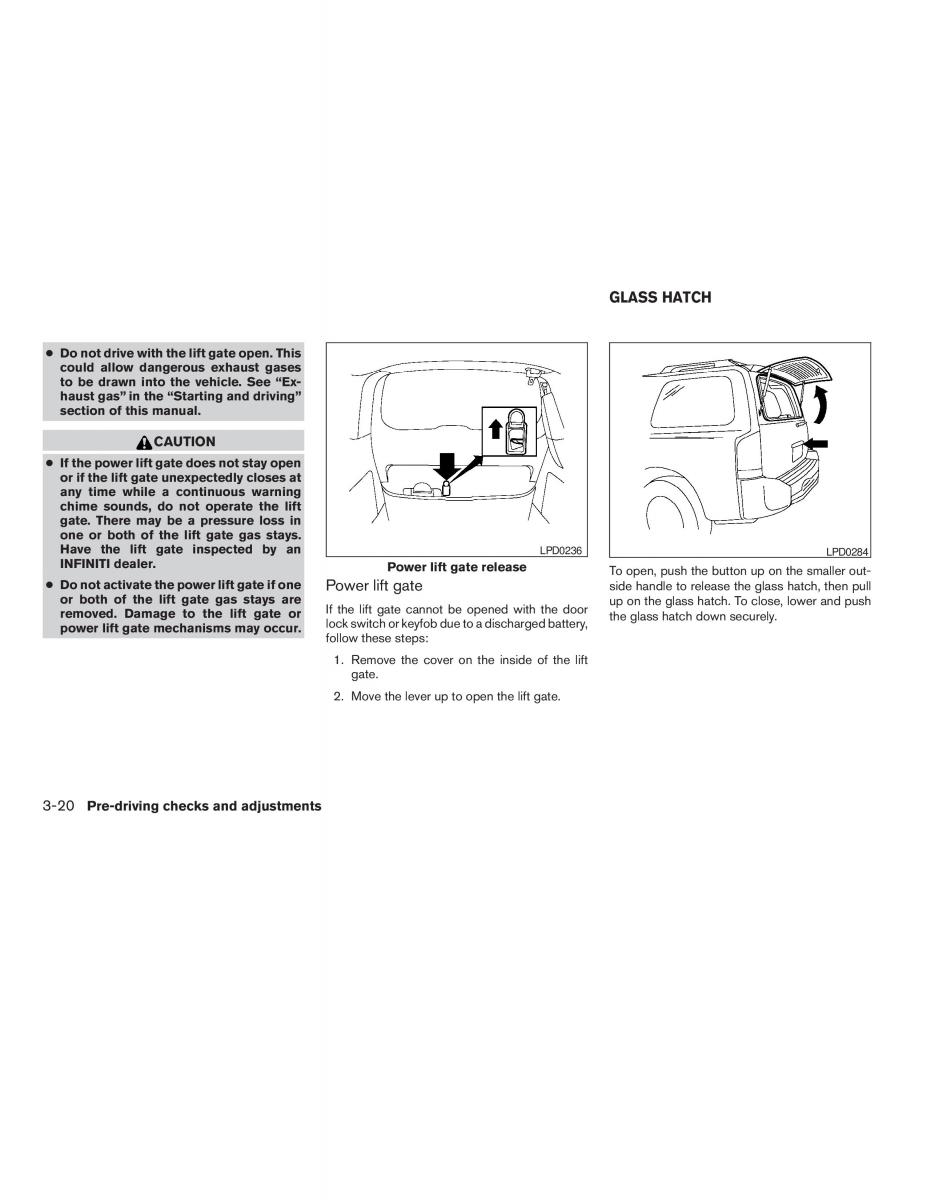 Infiniti QX56 QXII owners manual / page 164