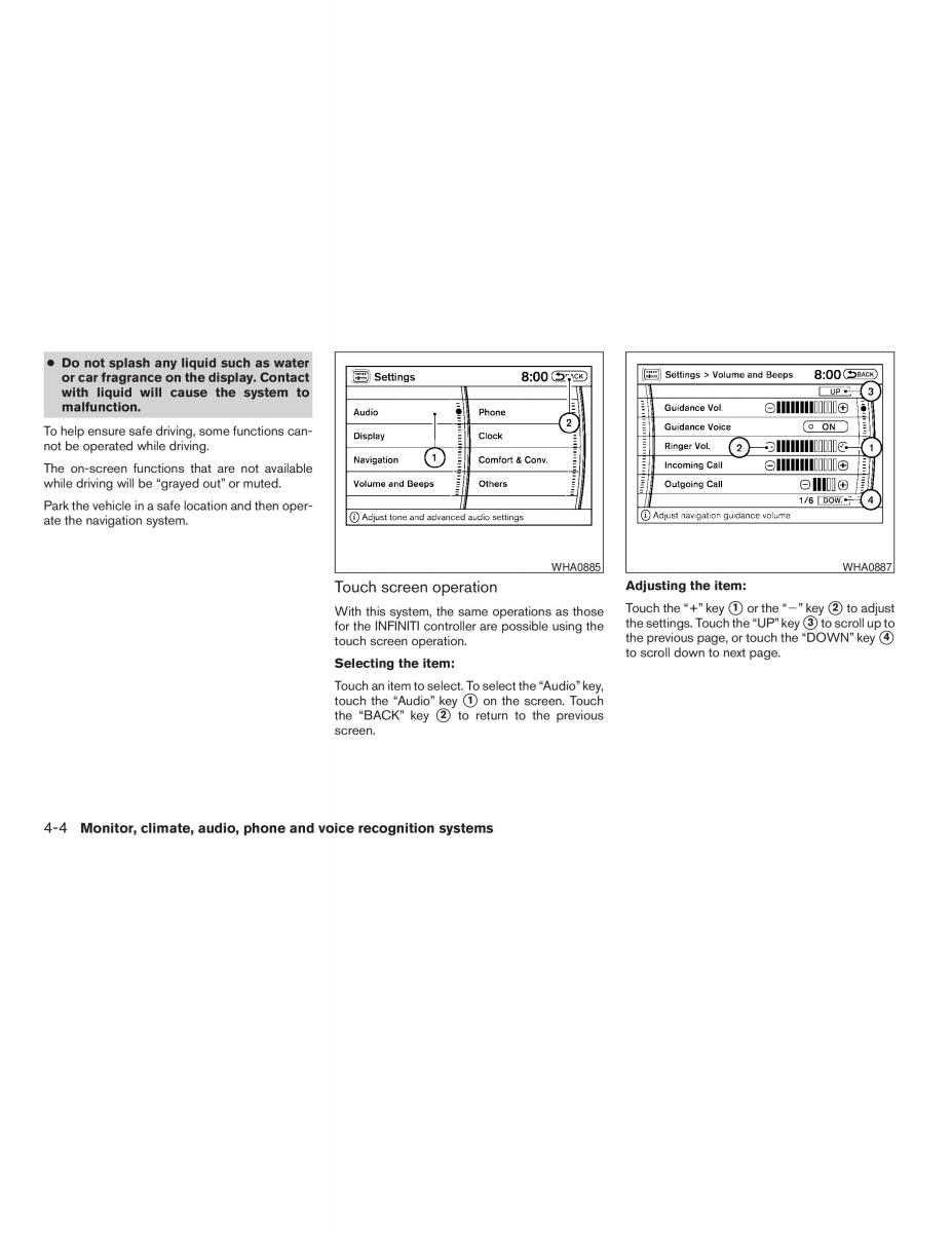 Infiniti QX56 QXII owners manual / page 178