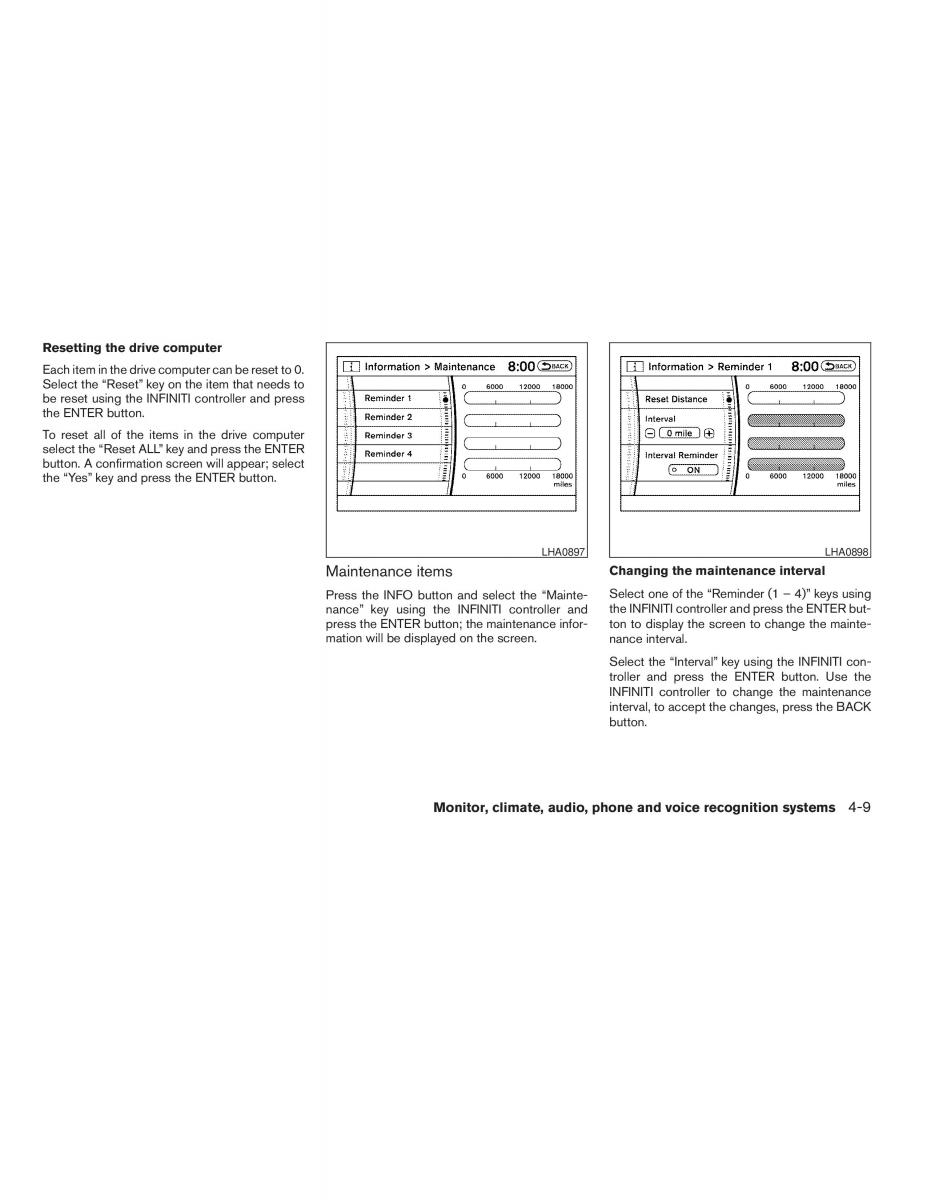 Infiniti QX56 QXII owners manual / page 183