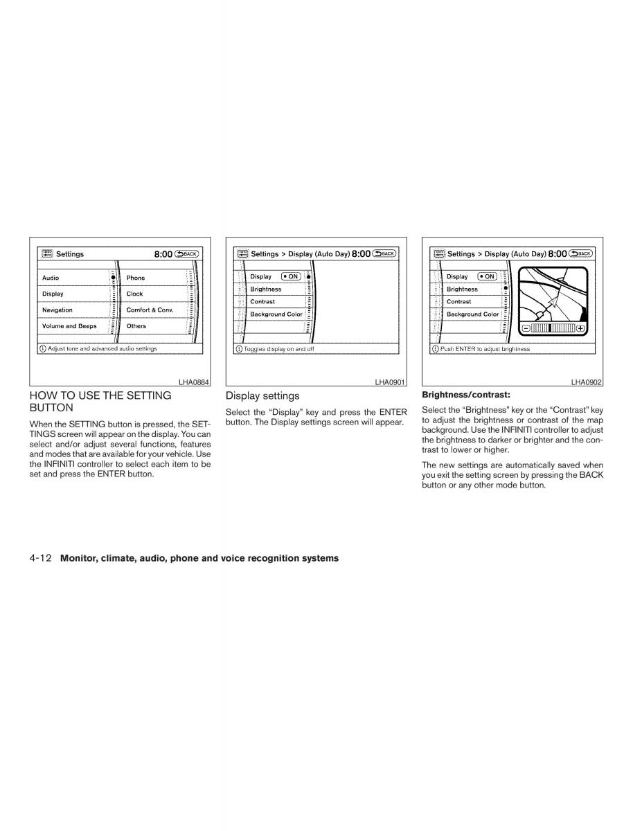 Infiniti QX56 QXII owners manual / page 186