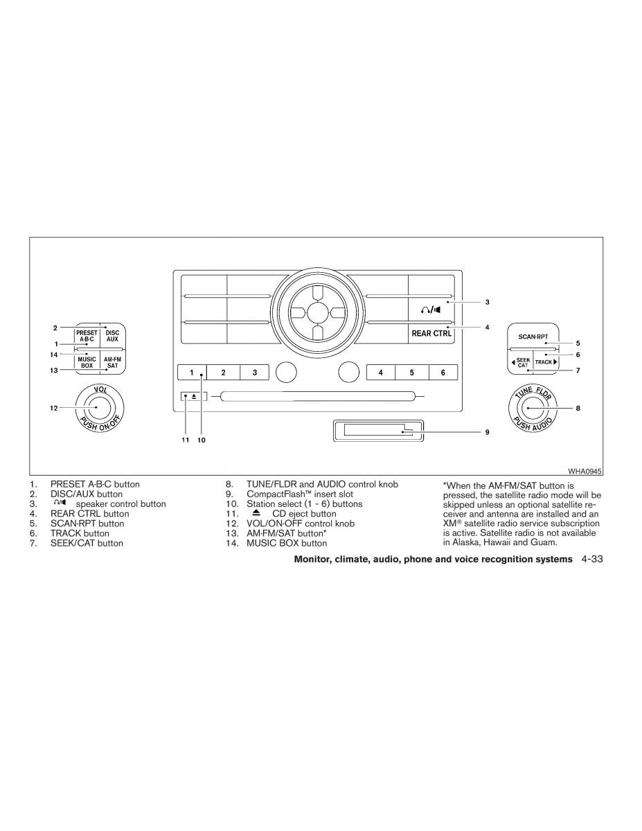 Infiniti QX56 QXII owners manual / page 207