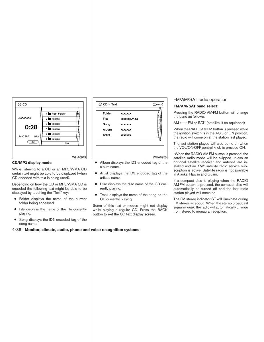 Infiniti QX56 QXII owners manual / page 210