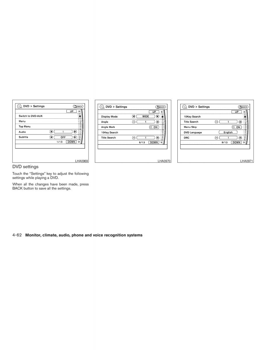 Infiniti QX56 QXII owners manual / page 236