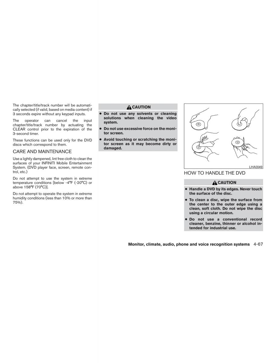 Infiniti QX56 QXII owners manual / page 241