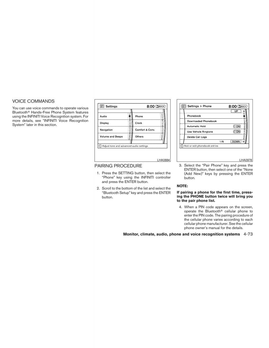 Infiniti QX56 QXII owners manual / page 247