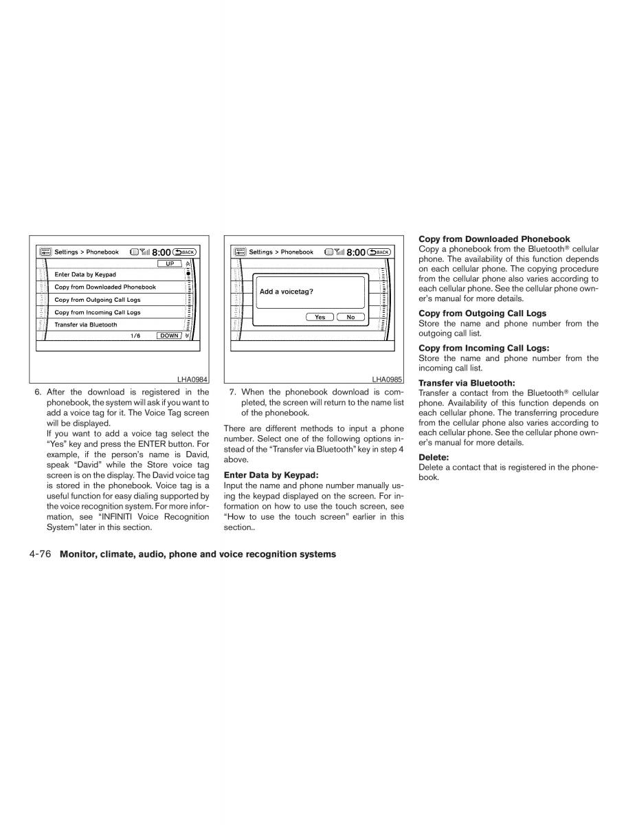 Infiniti QX56 QXII owners manual / page 250