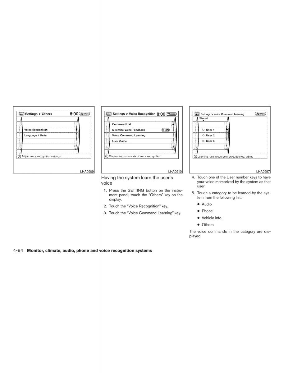 Infiniti QX56 QXII owners manual / page 268