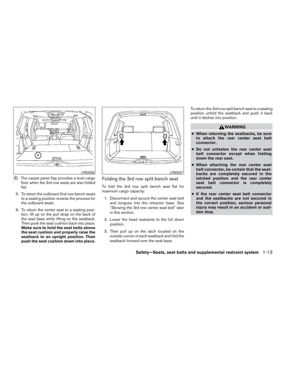 Infiniti QX56 QXII owners manual / page 29