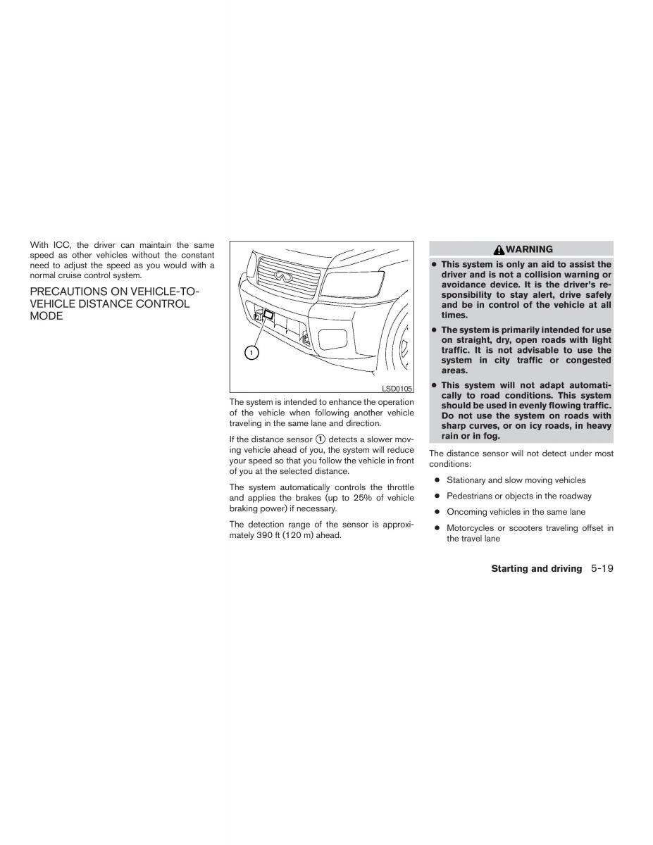 Infiniti QX56 QXII owners manual / page 293