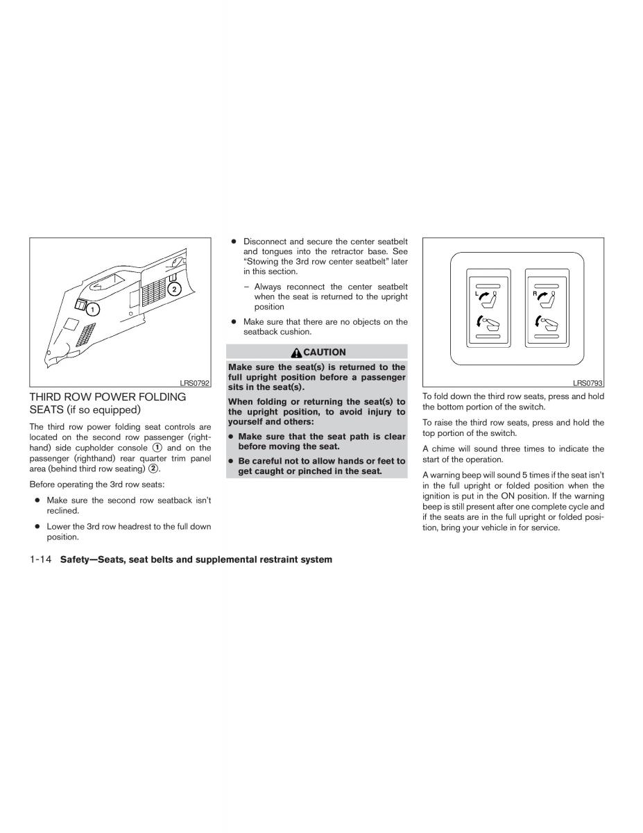 Infiniti QX56 QXII owners manual / page 30