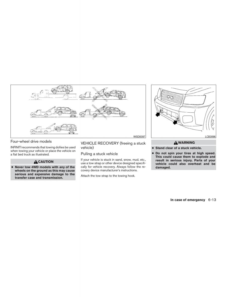 Infiniti QX56 QXII owners manual / page 341