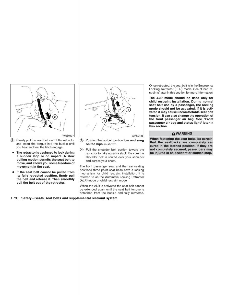 Infiniti QX56 QXII owners manual / page 36