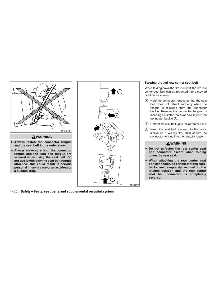 Infiniti QX56 QXII owners manual / page 38