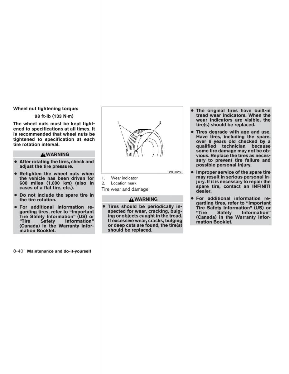 Infiniti QX56 QXII owners manual / page 388