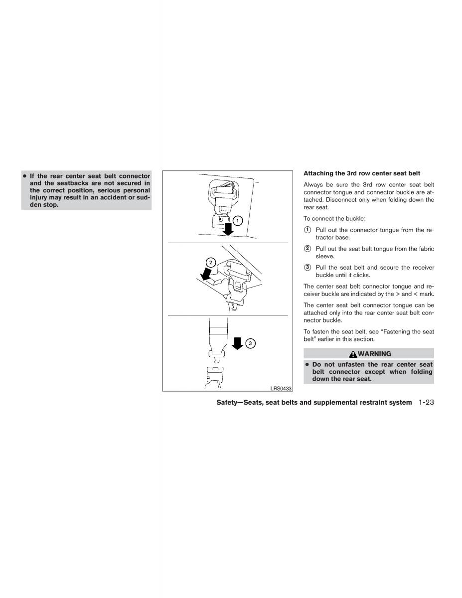 Infiniti QX56 QXII owners manual / page 39