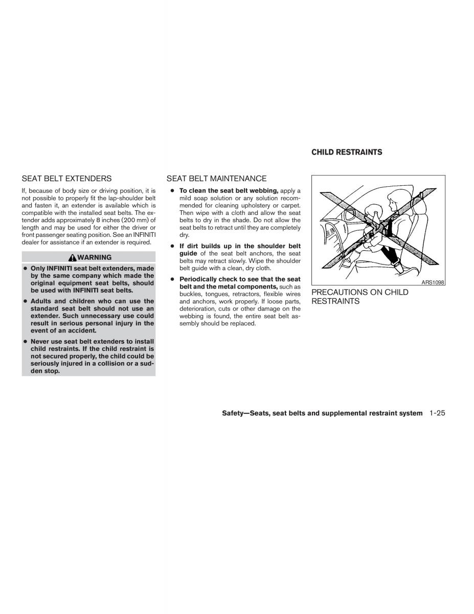 Infiniti QX56 QXII owners manual / page 41