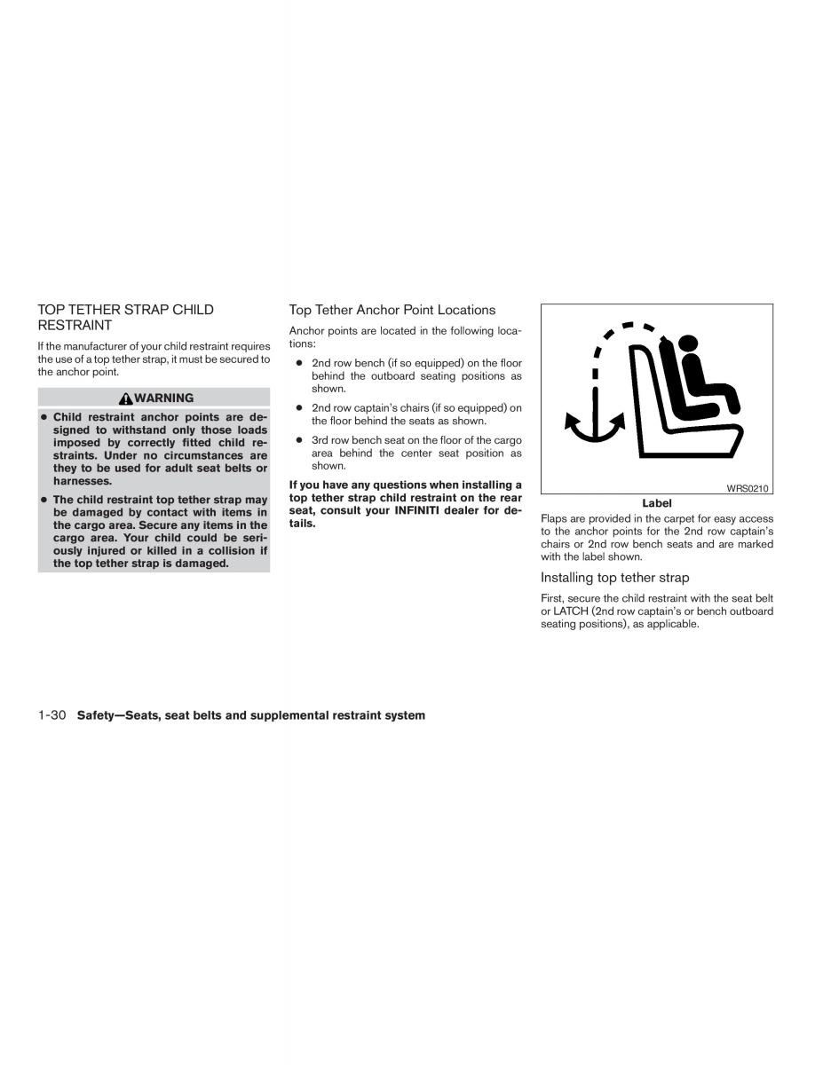 Infiniti QX56 QXII owners manual / page 46