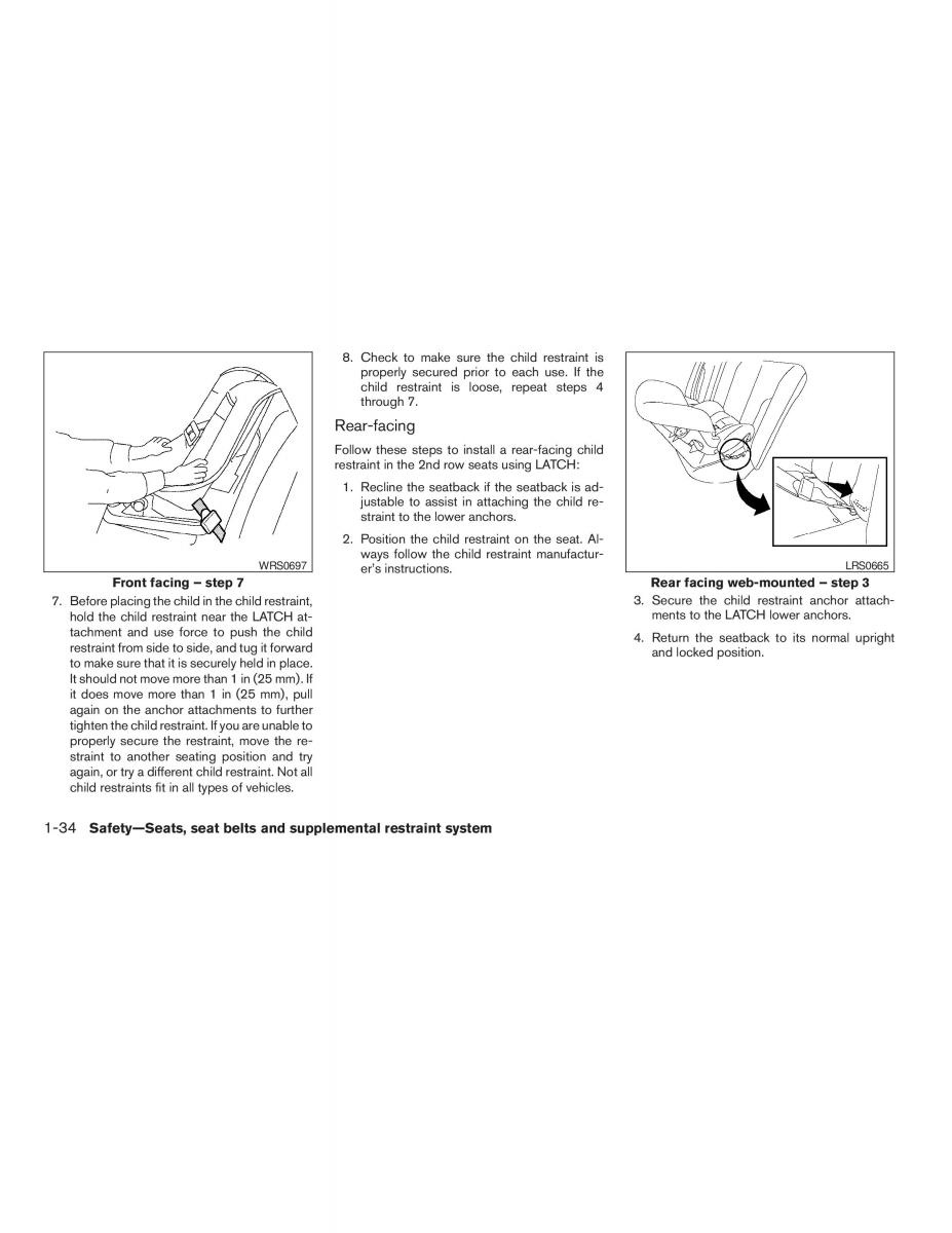 Infiniti QX56 QXII owners manual / page 50