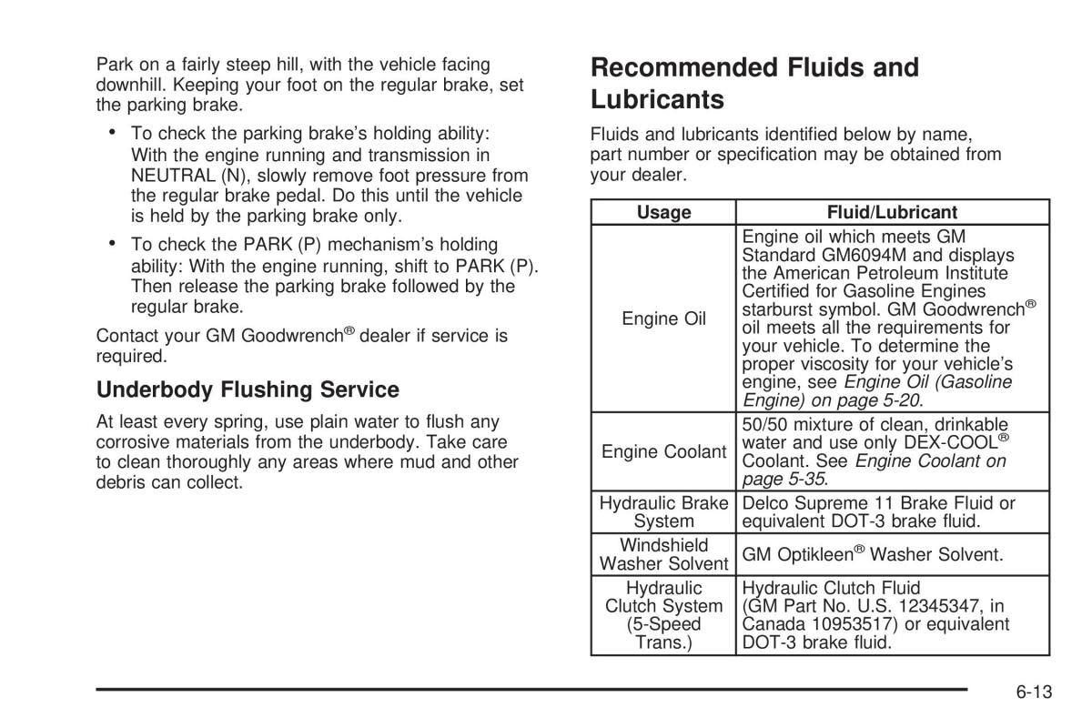 Chevrolet Silverado I 1 owners manuals / page 545