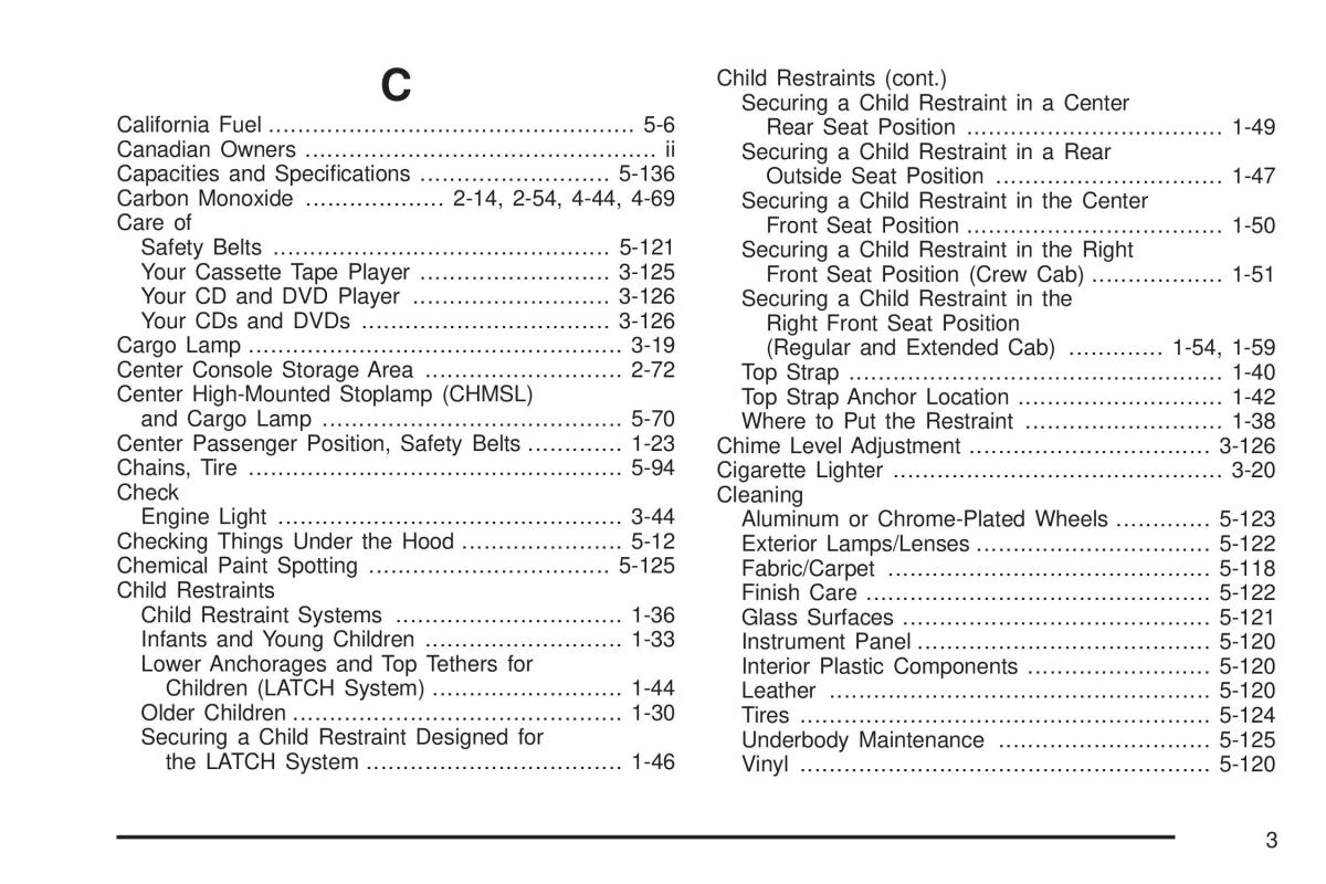 Chevrolet Silverado I 1 owners manuals / page 569