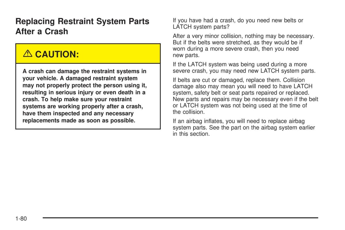 Chevrolet Silverado I 1 owners manuals / page 86