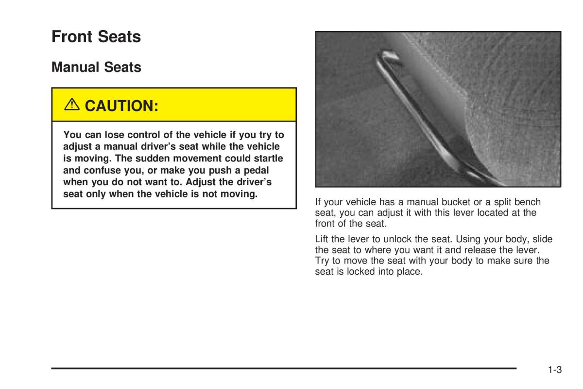 Chevrolet Silverado I 1 owners manuals / page 9