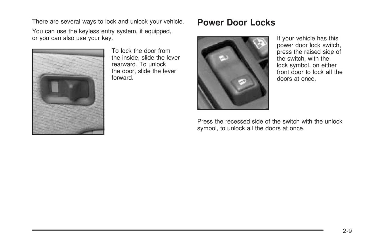 Chevrolet Silverado I 1 owners manuals / page 95