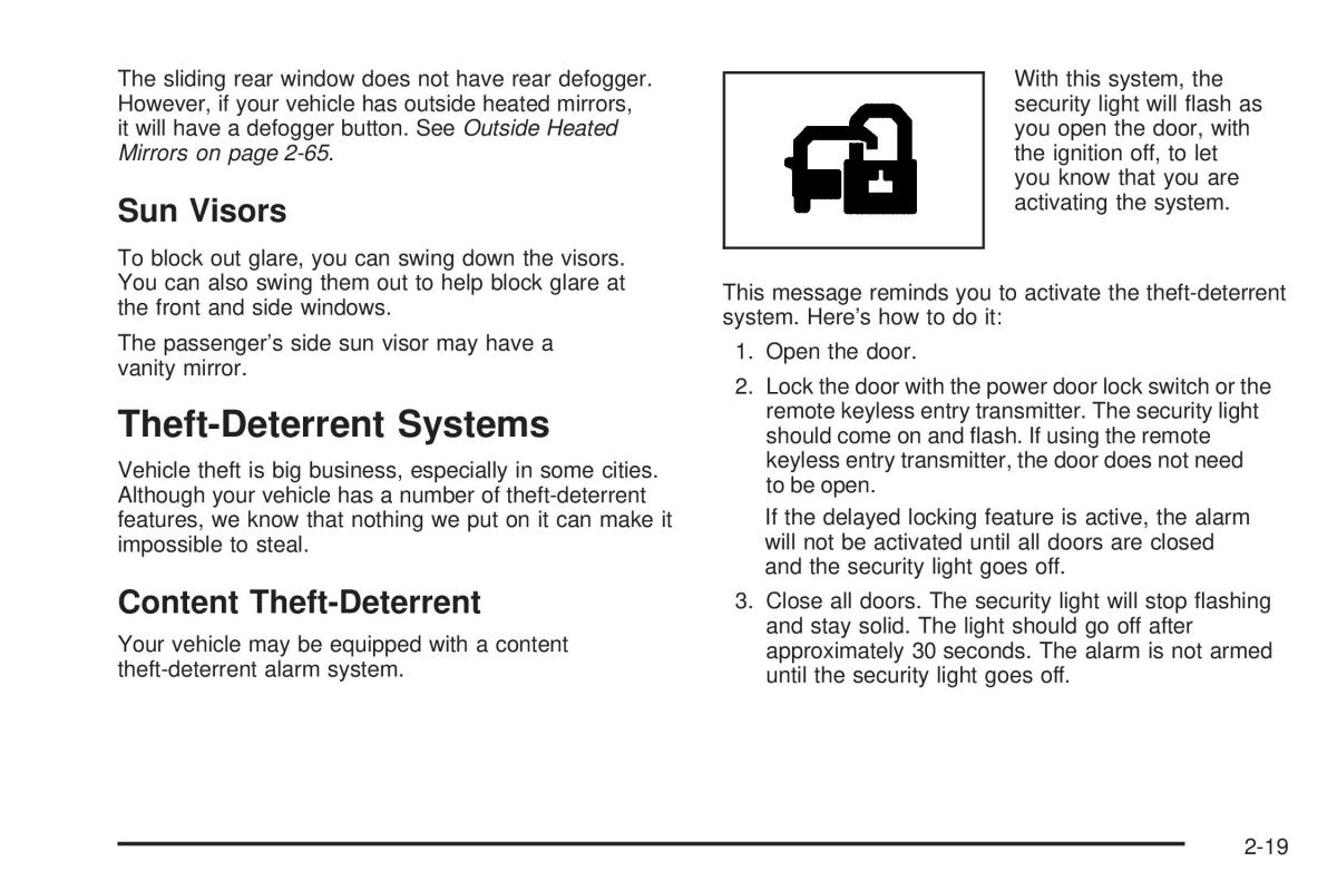 Chevrolet Silverado I 1 owners manuals / page 105