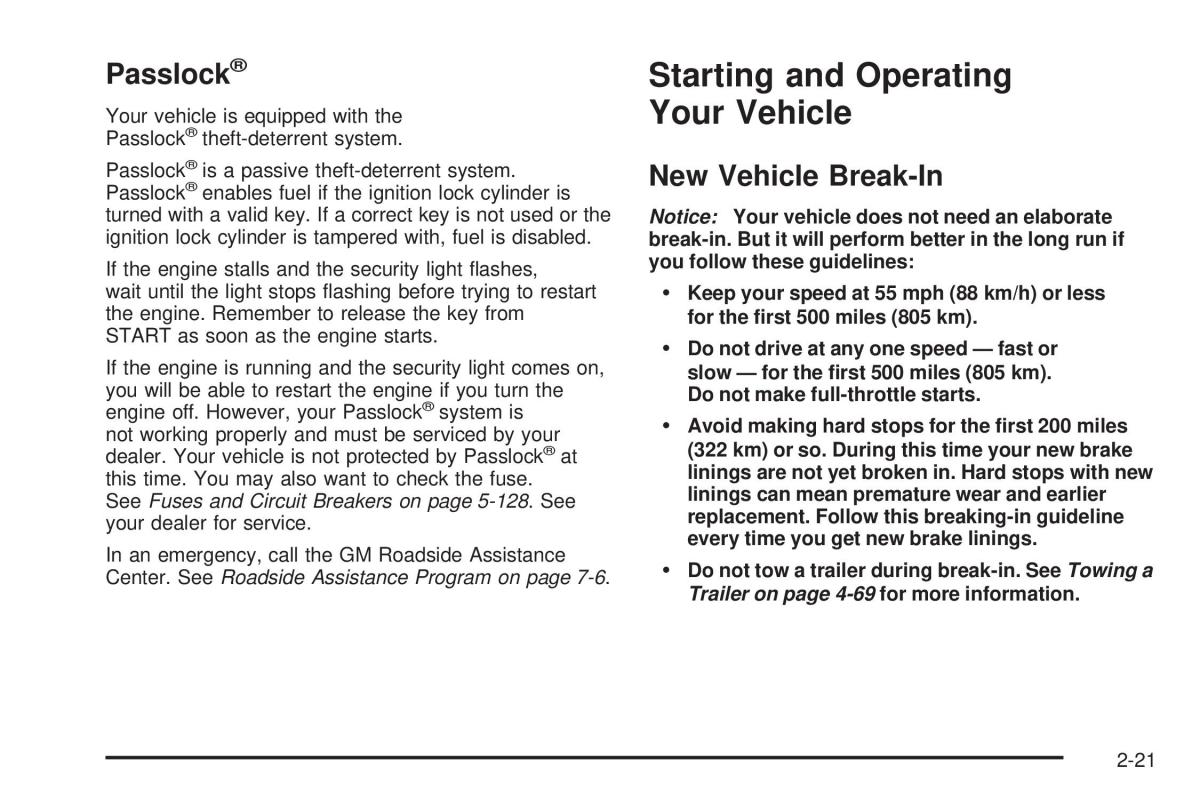 Chevrolet Silverado I 1 owners manuals / page 107