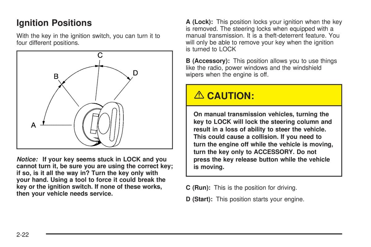 Chevrolet Silverado I 1 owners manuals / page 108