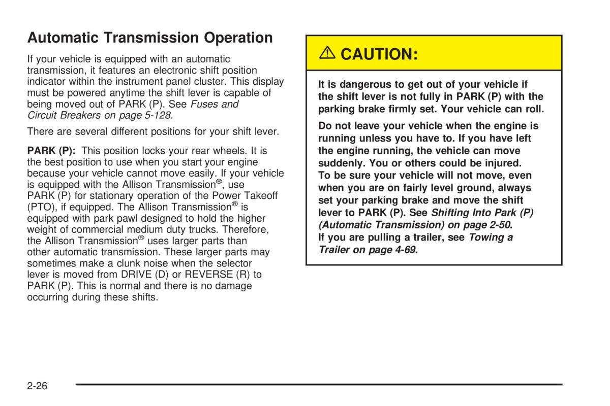 Chevrolet Silverado I 1 owners manuals / page 112